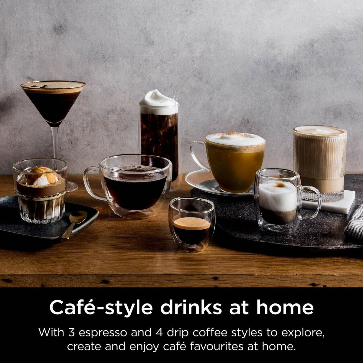 Ninja Luxe Café Premier Espresso Machine Black -ES601UKBK
