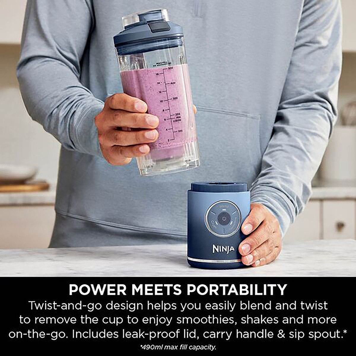 Ninja Blast 2.0 Portable Blender - BC251UK