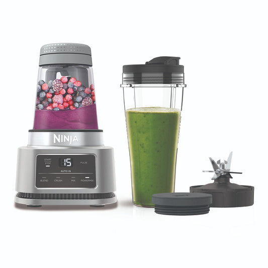 Ninja Foodi Power Nutri Blender 2-in-1 with Smart Torque & Auto-iQ 1100W - CB100UK