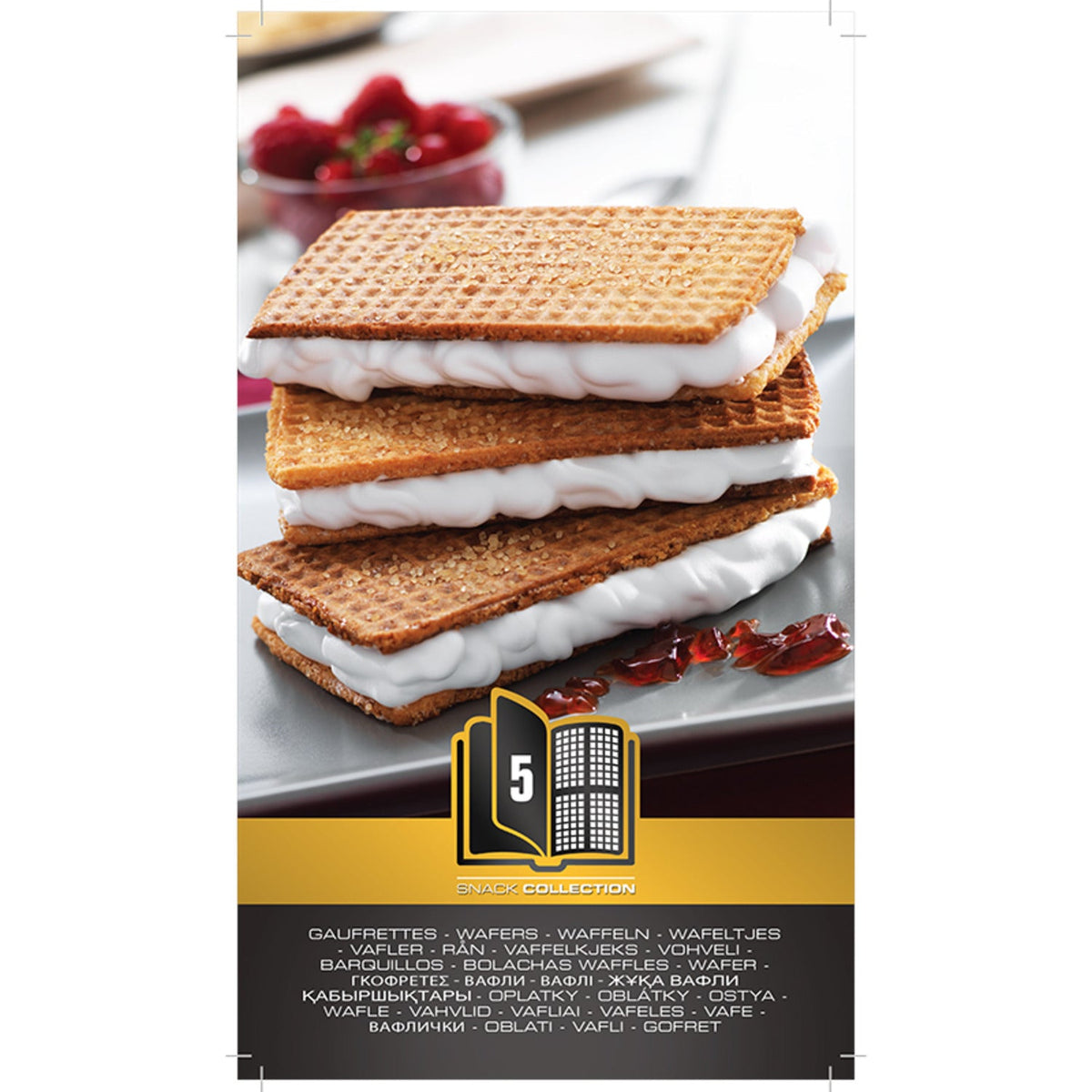 Tefal Snack Wafers Plates