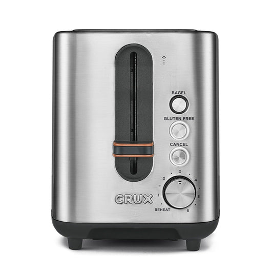 CRUX 2-Slice Toaster Stainless Steel CRUX008