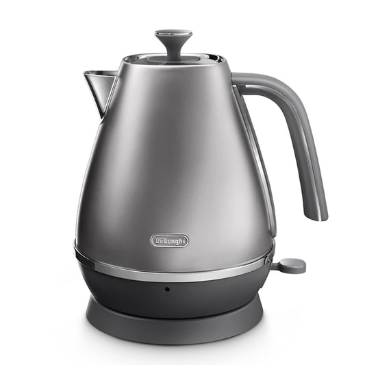 De’Longhi Distinta Flair 1.7L Kettle Finesse Silver KBI3001.S