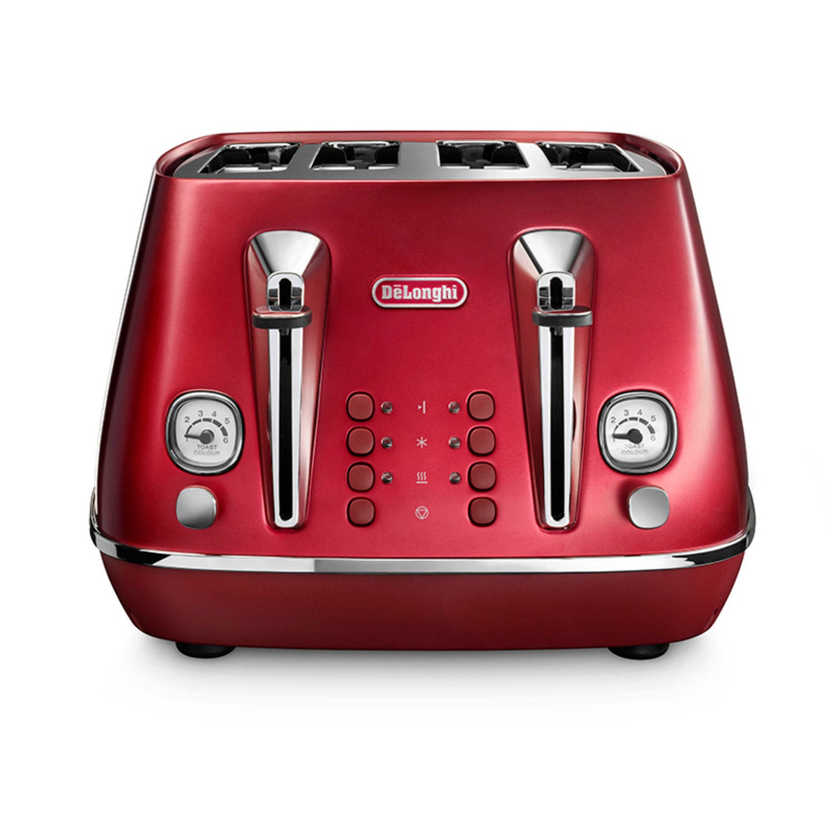 De’Longhi Distinta Flair 4-Slice Toaster Glamour Red CTI4003.R