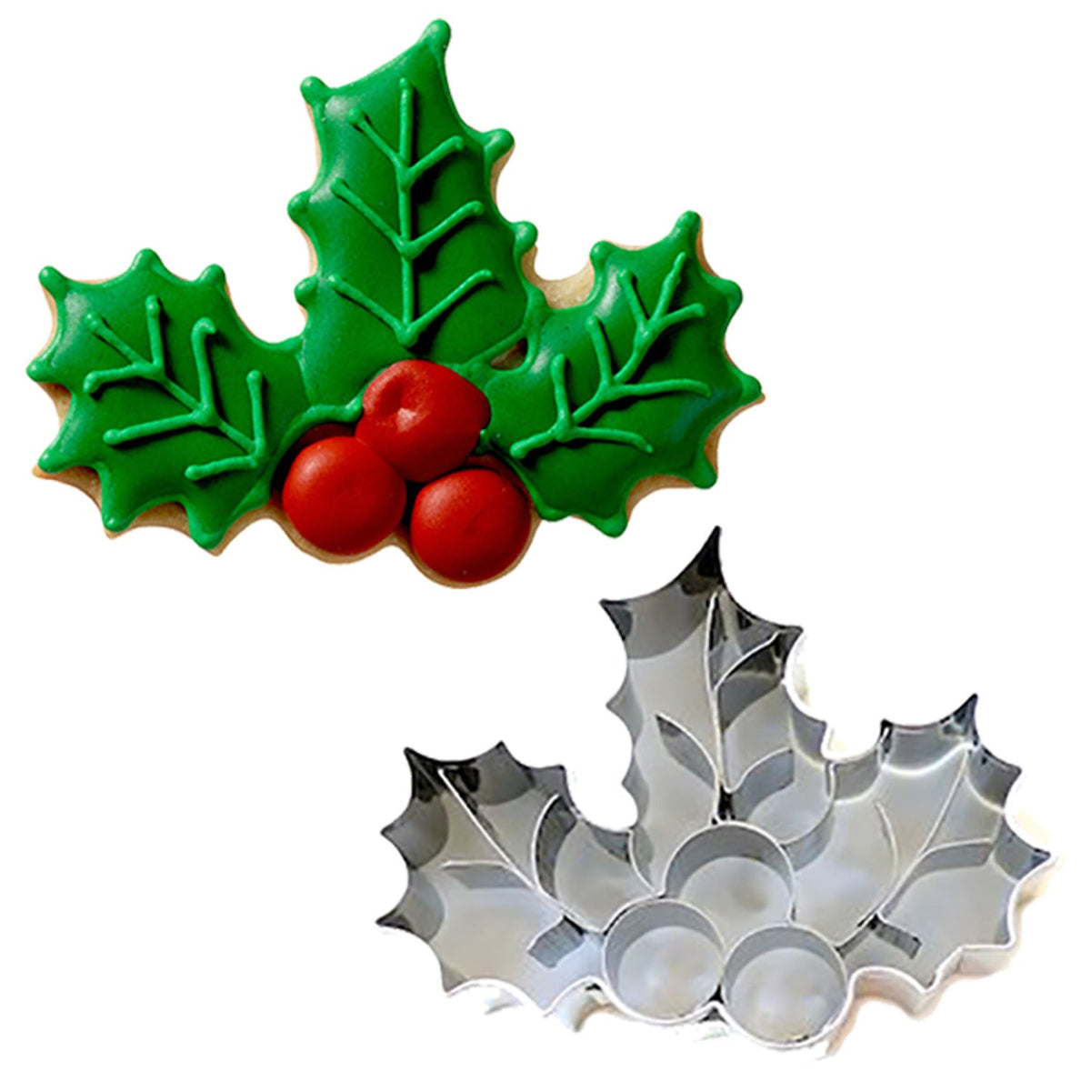 Holly and Berries Cookie Cutter