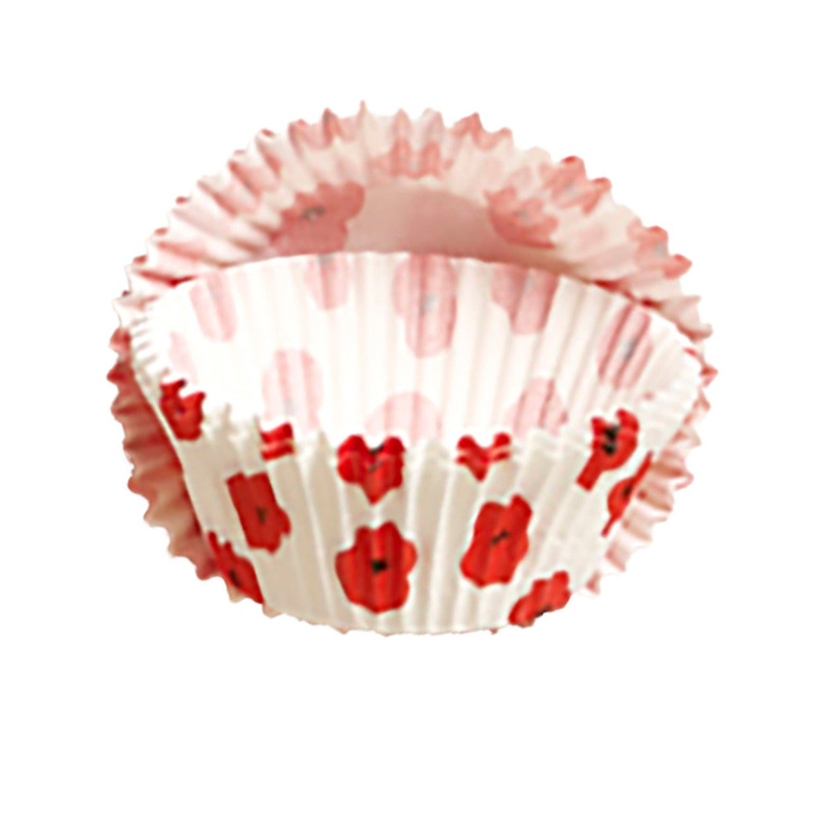 48 Poppy Cupcake Cases with RBL Charity Donation