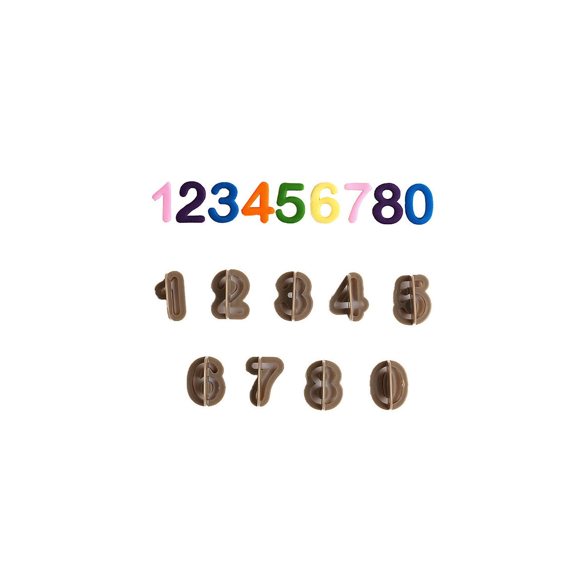 Number Cutters 0 to 9