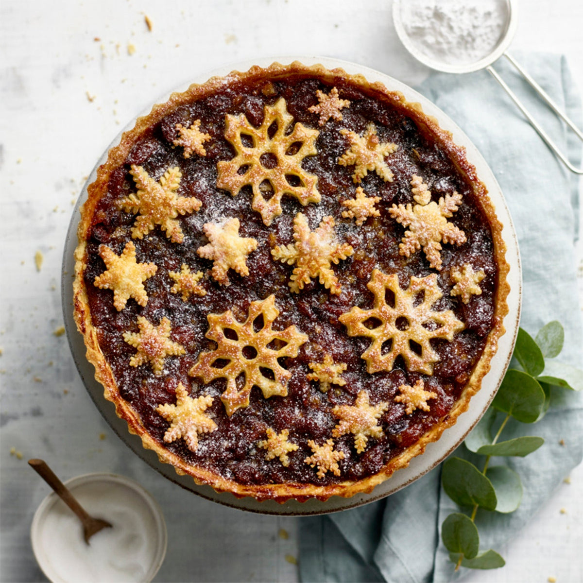 Diamond Blue Loose Based 25cm Flan, Tart and Quiche Tin