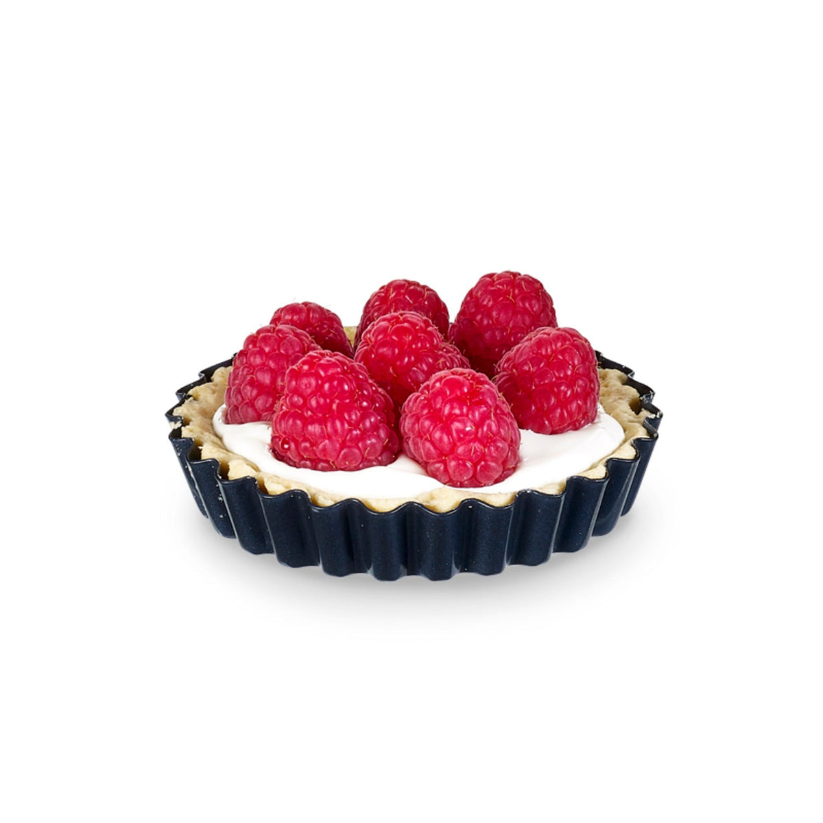 Diamond Blue Loose Based Mini Flan, Tart & Quiche Tins – Set of 4