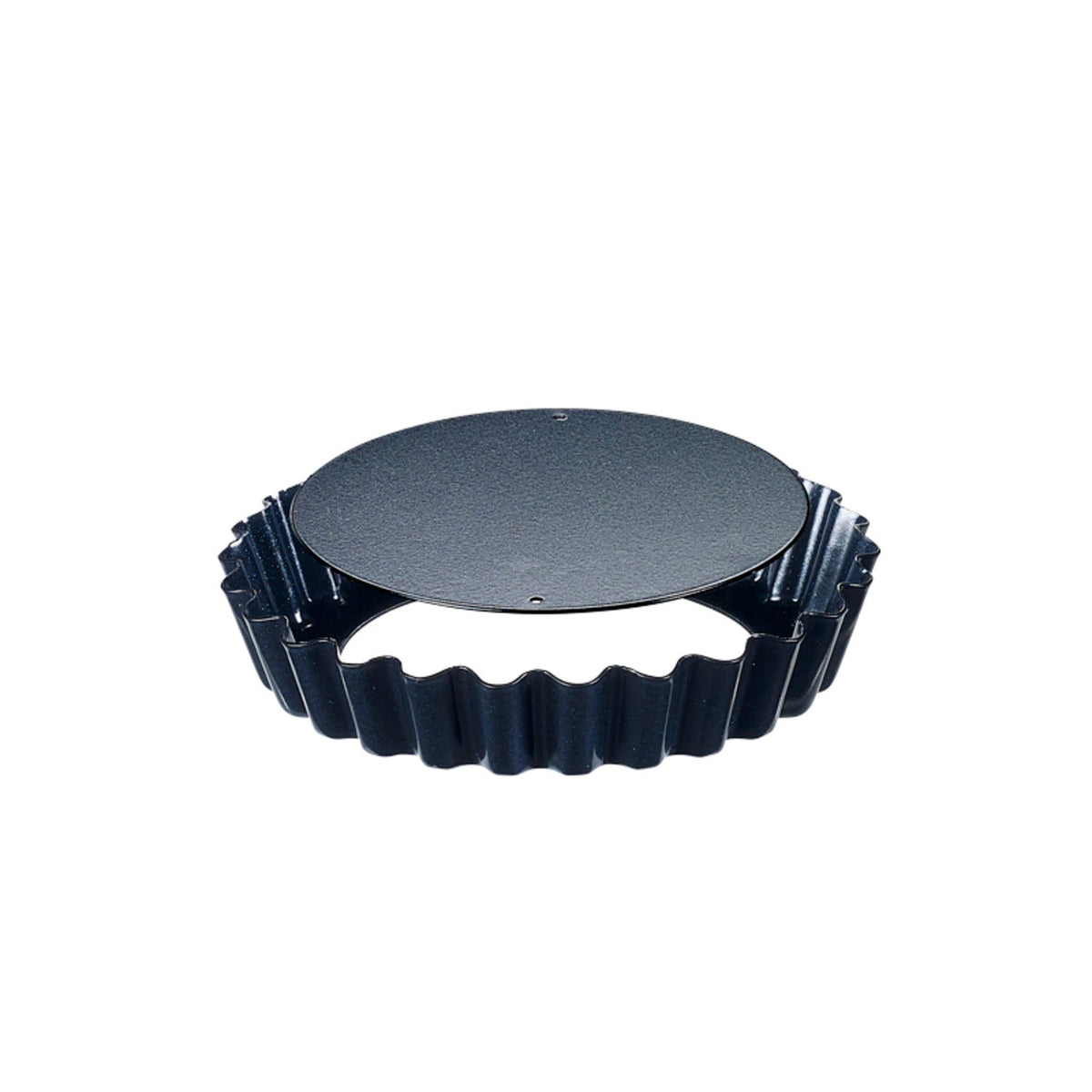 Diamond Blue Loose Based Mini Flan, Tart & Quiche Tins – Set of 4