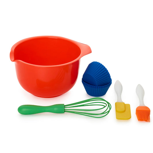 Children’s 10pc Baking Gift Set with Bowl, Whisk and Spatula