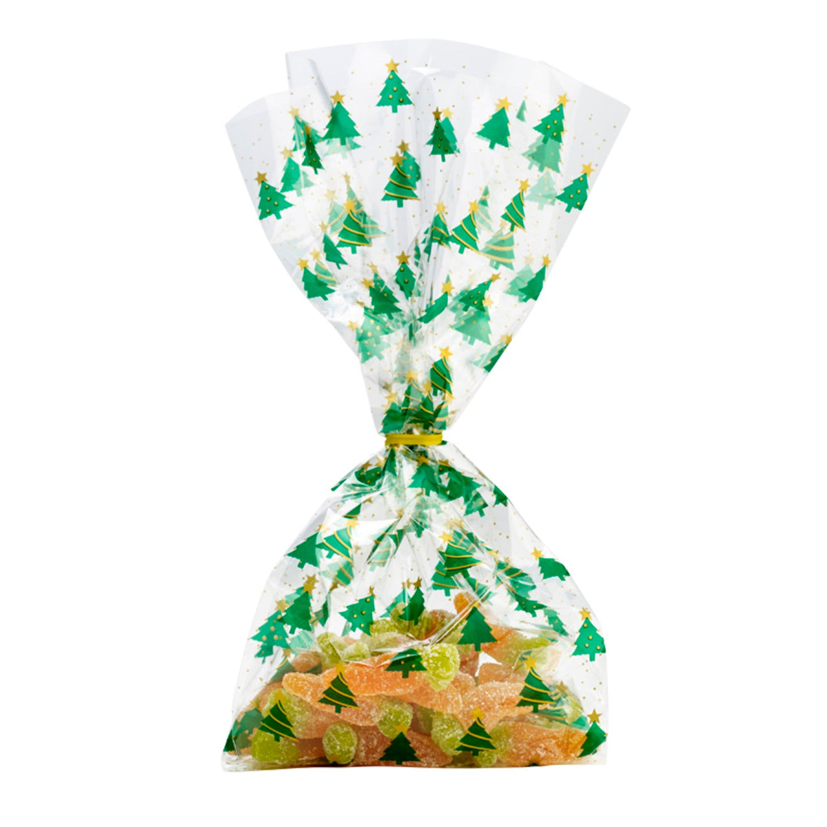 20 Traditional Christmas Trees Presentation Gift Bags 12.5 x 29cm