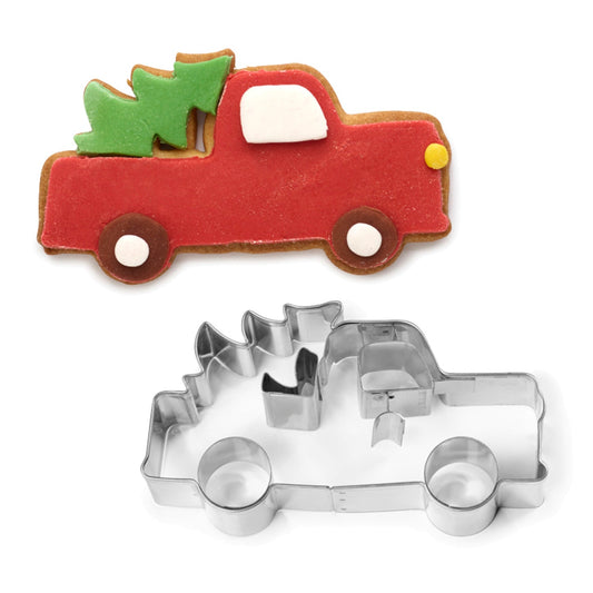 Christmas Truck Cookie Cutter Stainless Steel