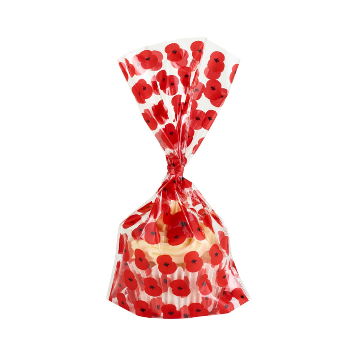 24 Poppy Cello Bags with RBL Donation