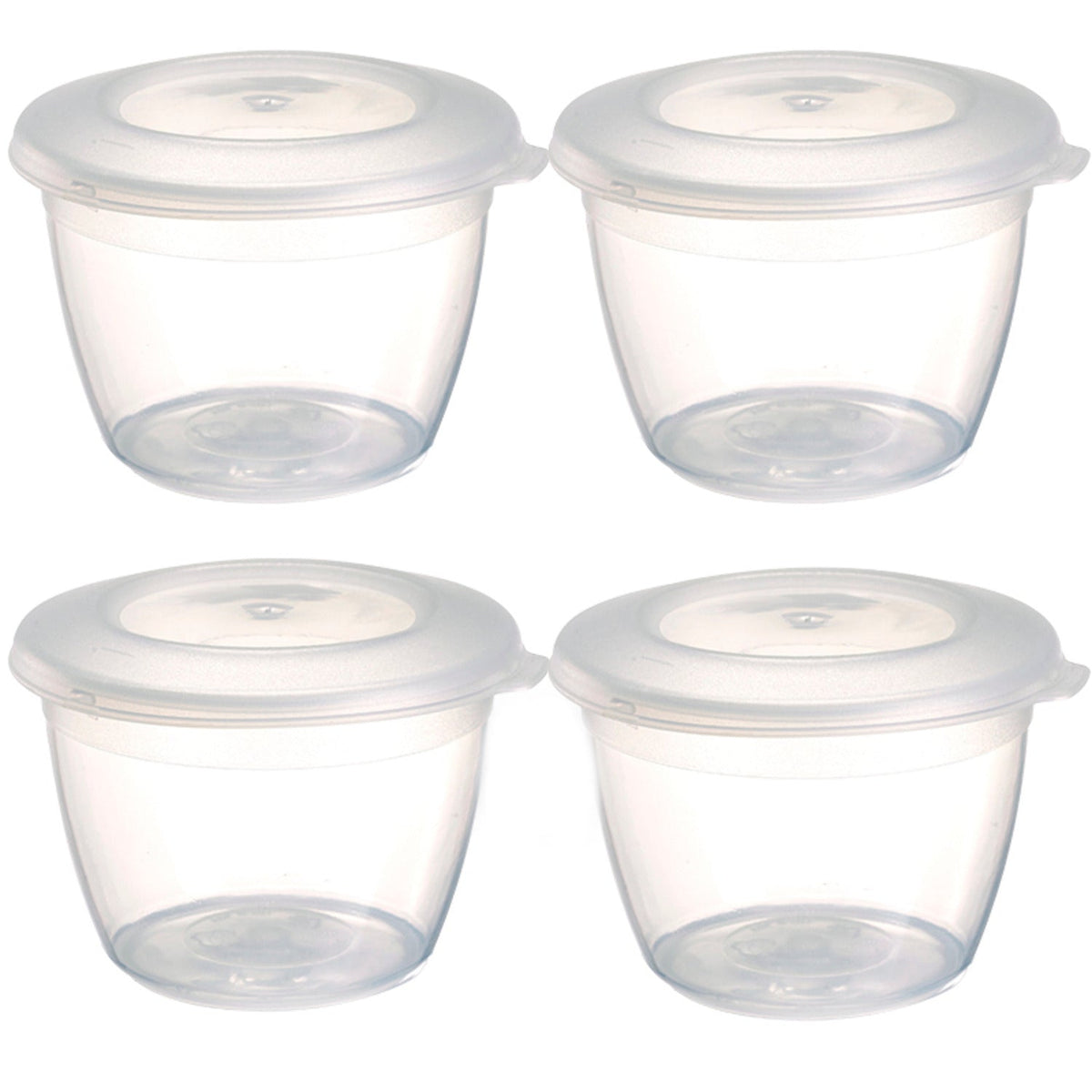Mini Lidded Pudding Basins 150ml – Pack of 4