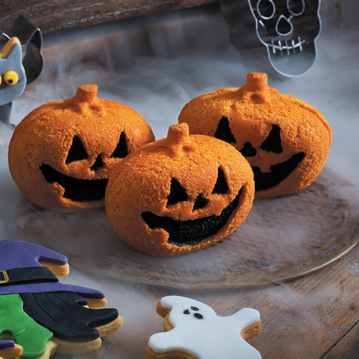 Halloween 3D Pumpkin Silicone Cake Mould
