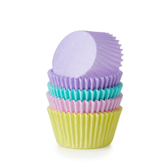 48 Pastel Cupcake Cases