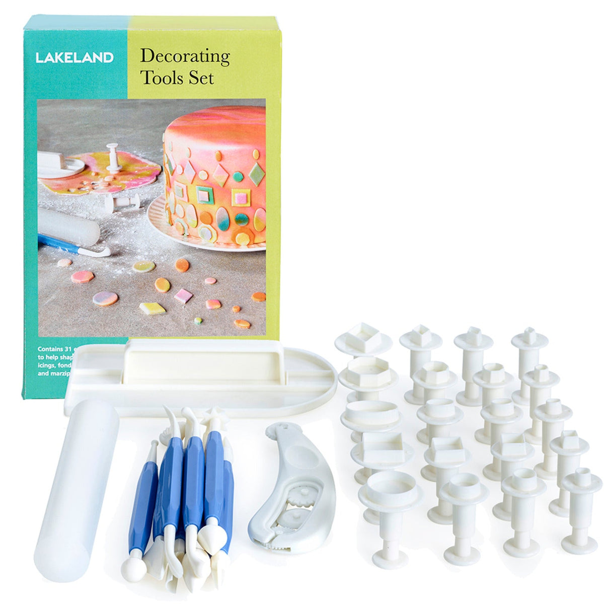 Lakeland 31pc Cake Decorating Tools Set