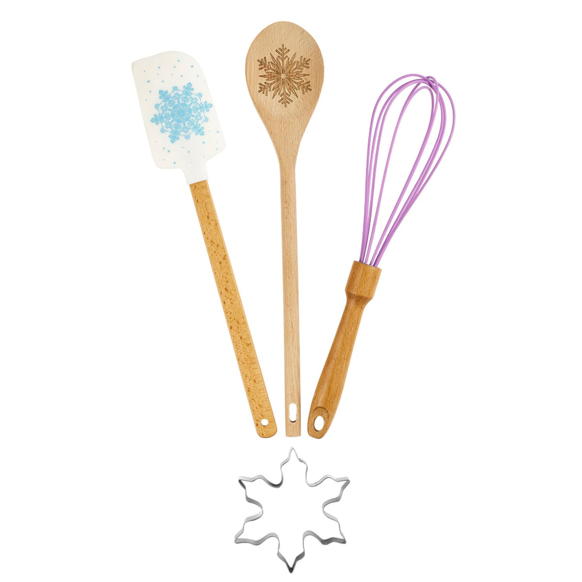Lakeland 4pc Snowflake Baking Tools Gift Set