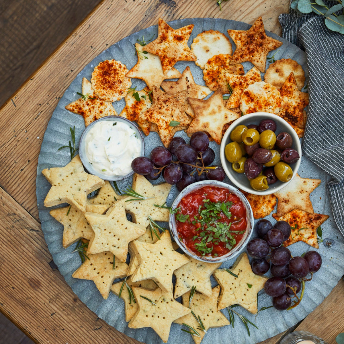 5 Star Shaped Cookie Cutters Set