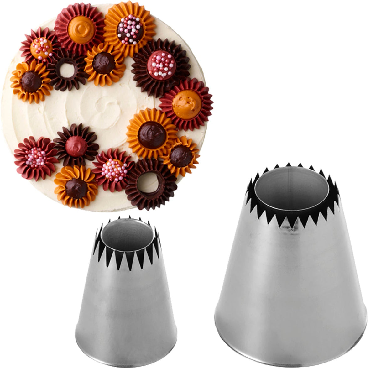 2 Ring Shaped Icing Nozzles
