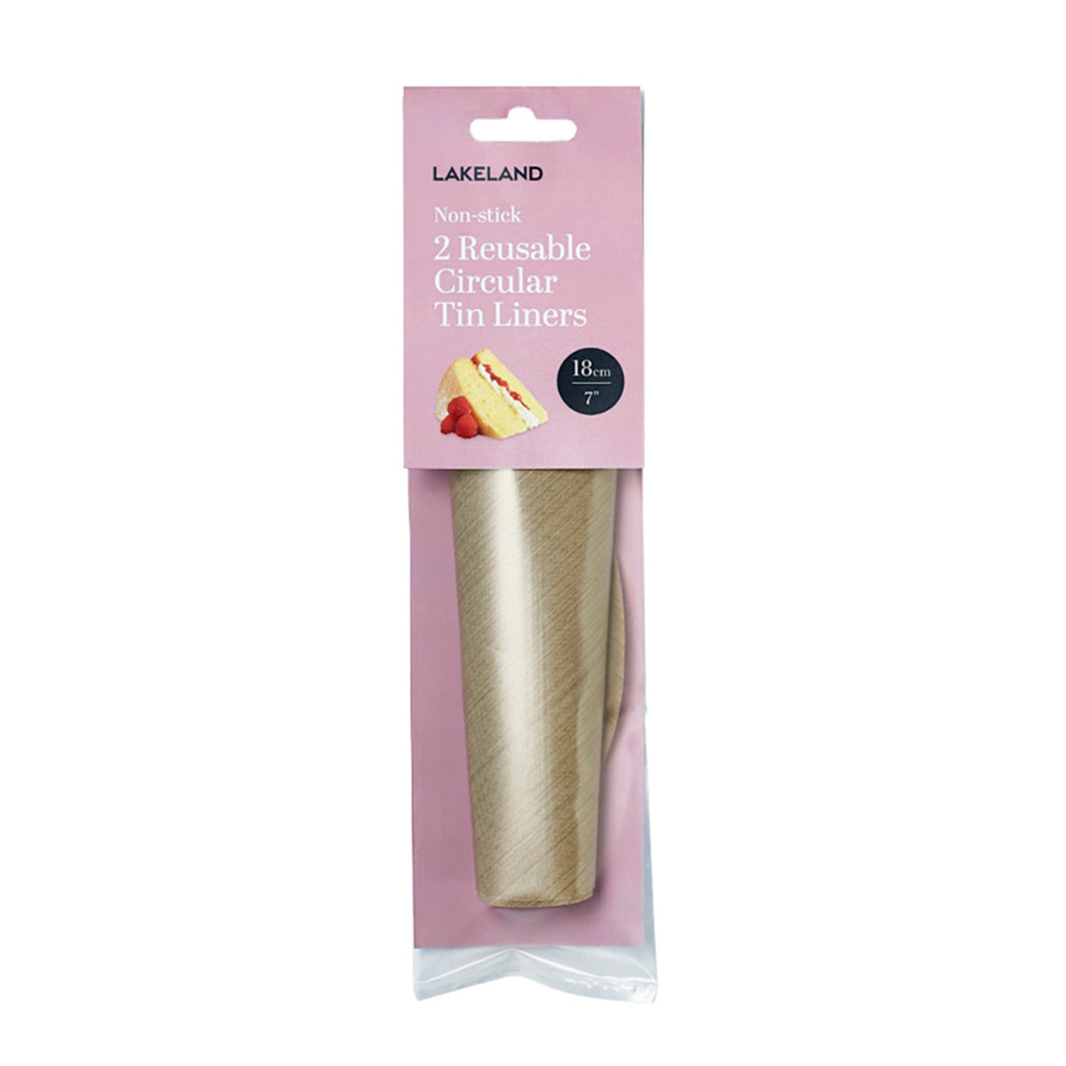 2 Reusable Non-Stick Liner Circles 18cm