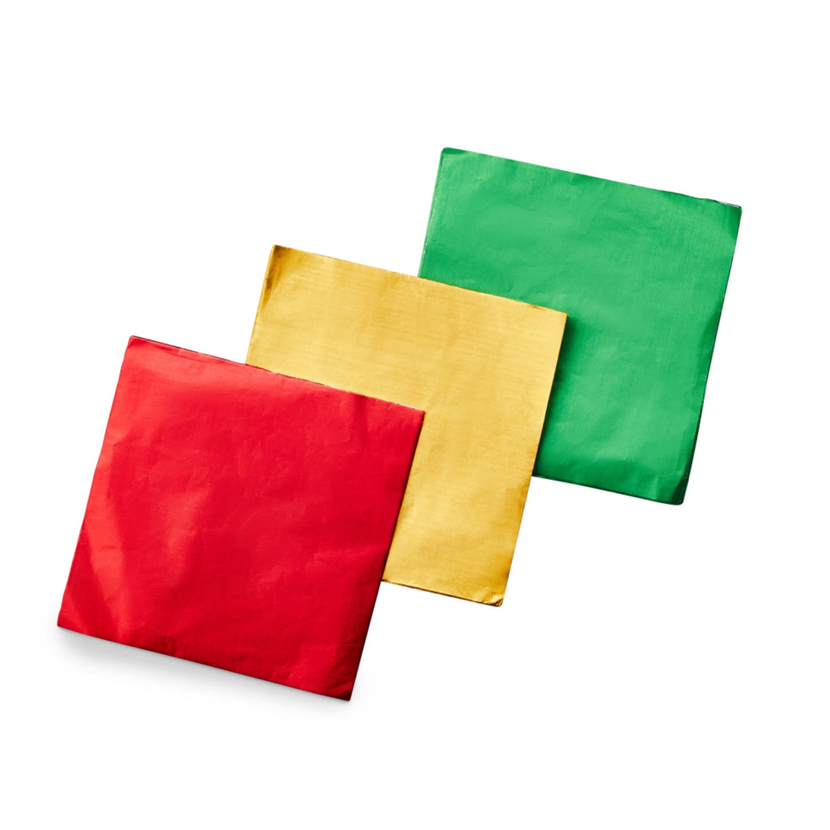 150 Foil Confectionery Wrappers 15cm Sq.