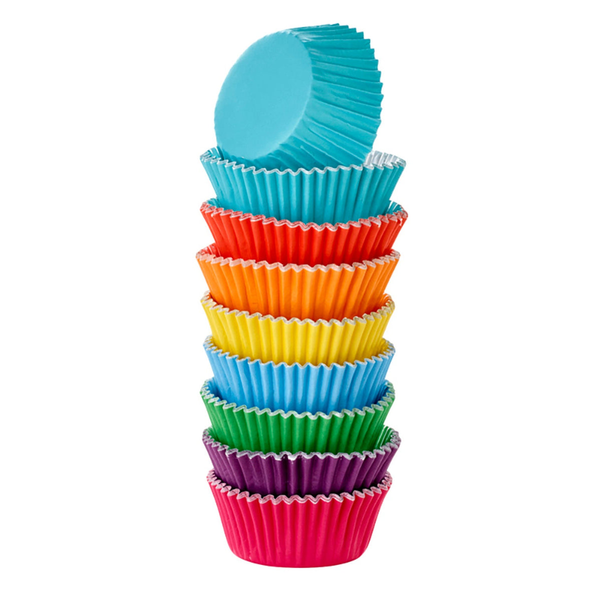 100 Lakeland Bright Foil Lined Cupcake Cases