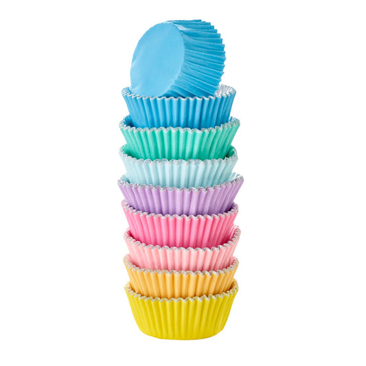 100 Lakeland Pastel Foil Lined Cupcake Cases