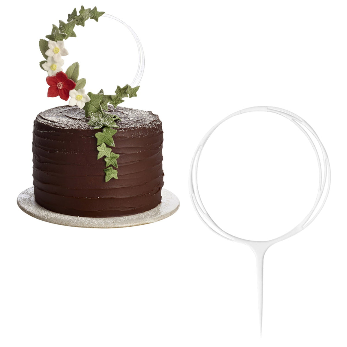Katy Sue Designs Hoop Art Cake Topper
