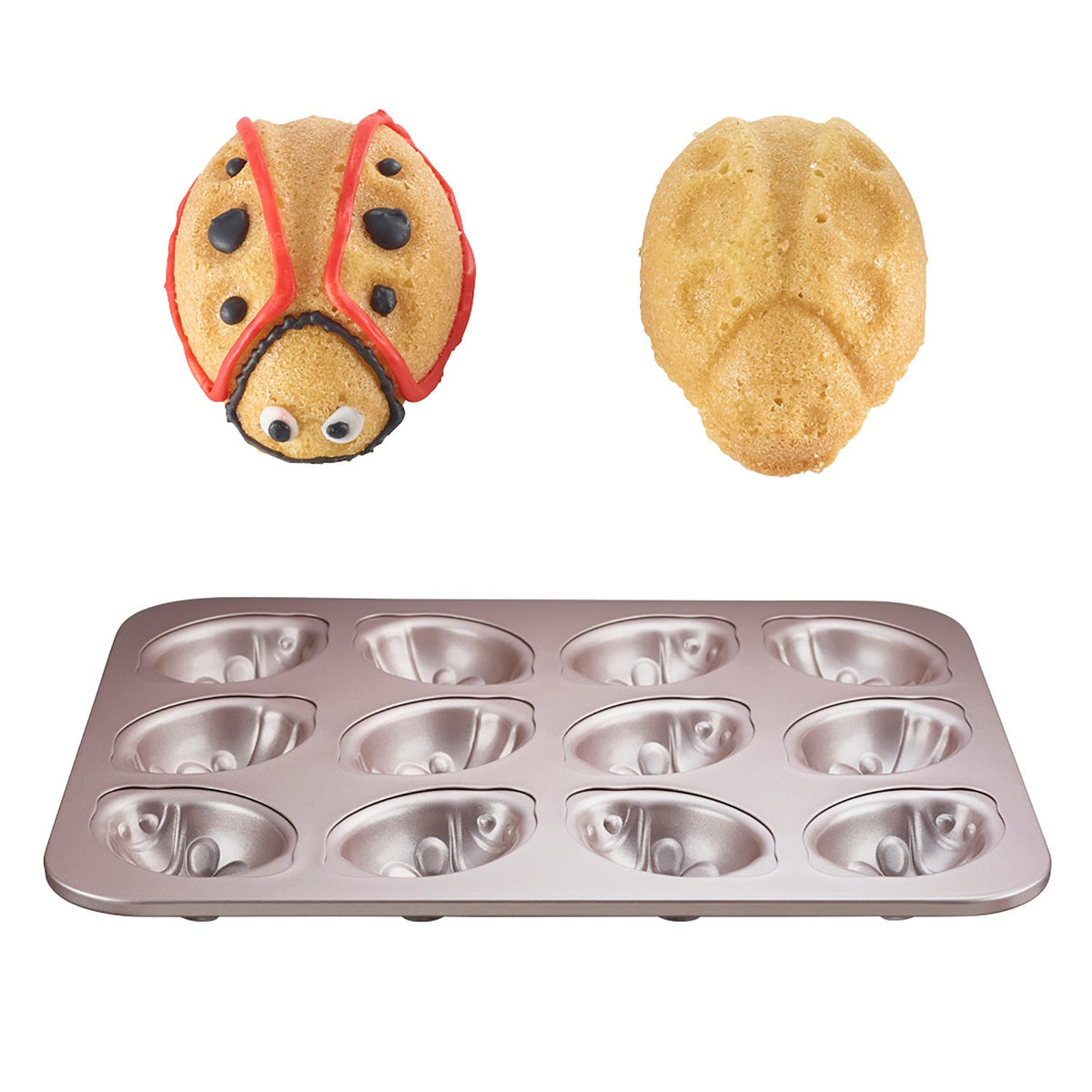 Lakeland 12 Hole Ladybird Novelty Cake Tin
