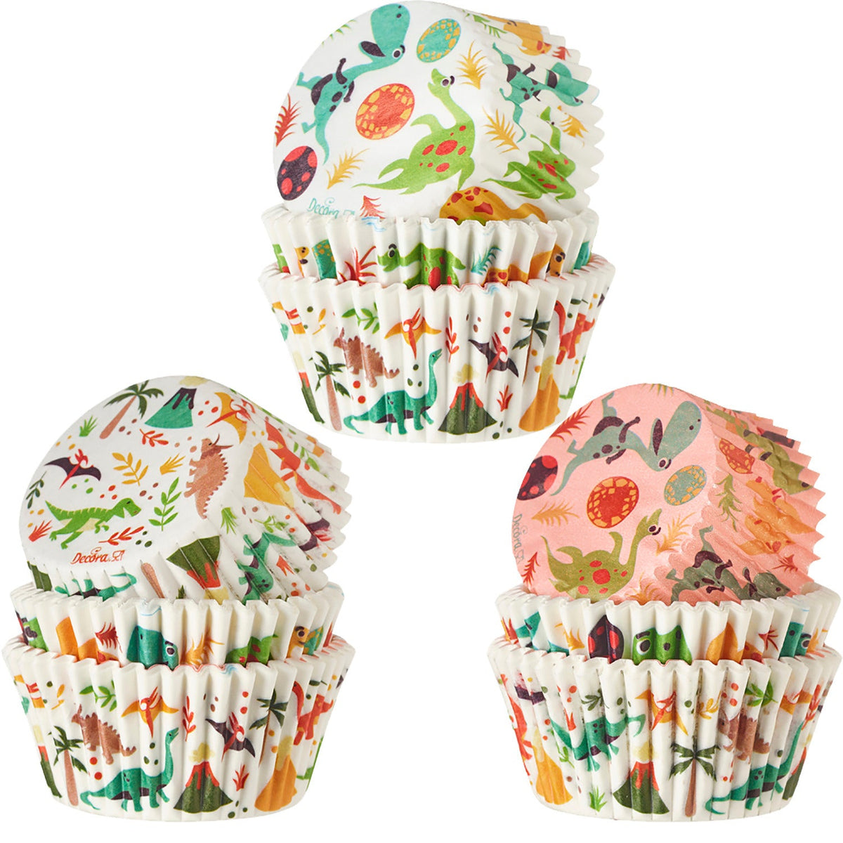 36 Dinosaur Cupcake Cases