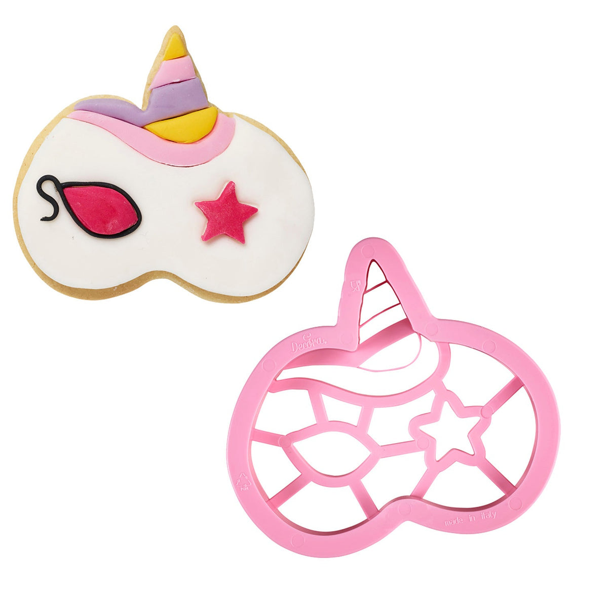 Unicorn Mask Cookie Cutter