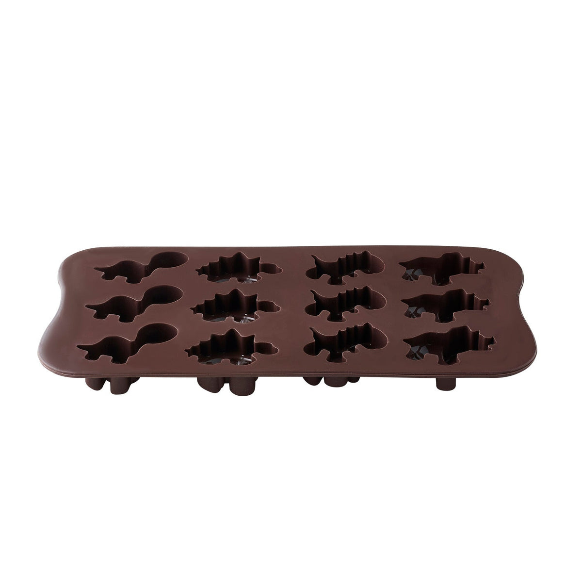 12 Dinosaur Chocolate Shapes Silicone Mould