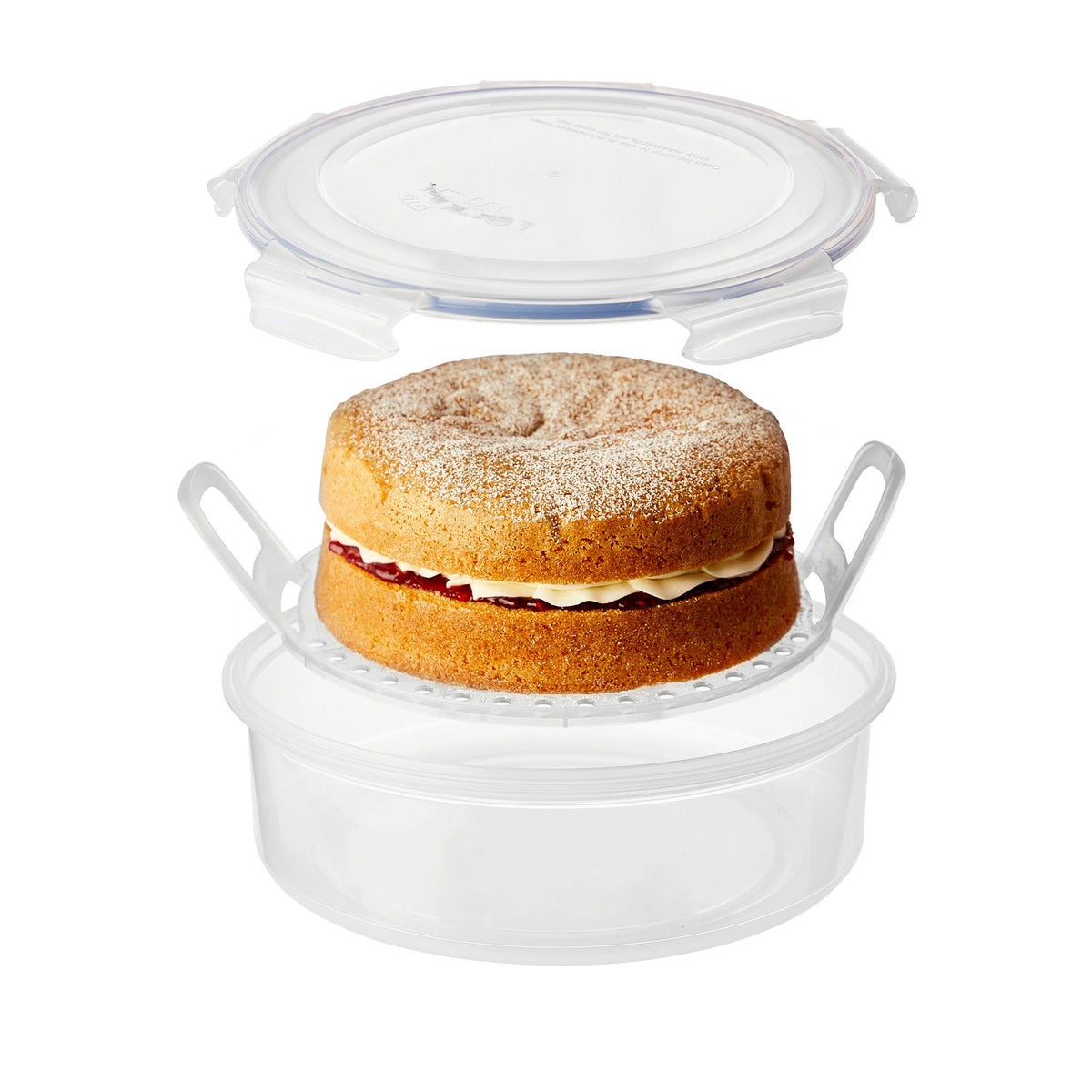 LocknLock Round Cake Carrier 24.5cm Dia.