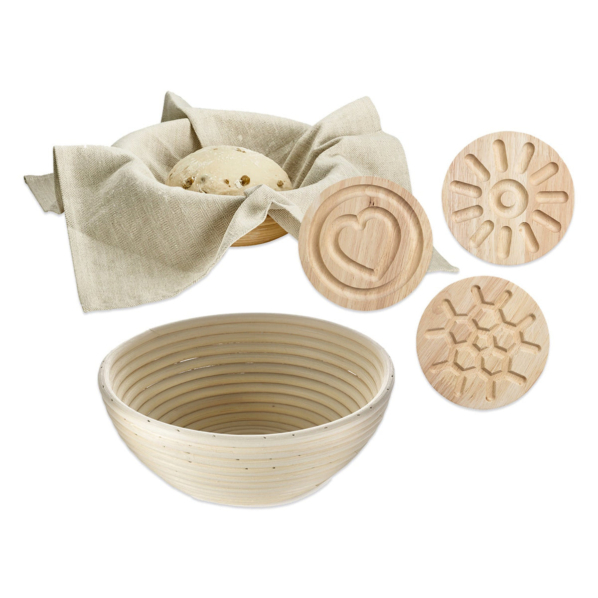 Bread Dough Proving Bundle with 22cm Basket
