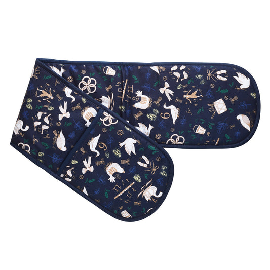 12 Days of Christmas Double Oven Gloves