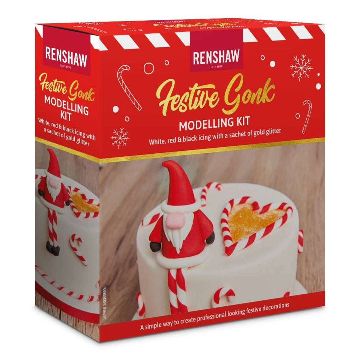 Renshaw Festive Gonk Icing Modelling Kit