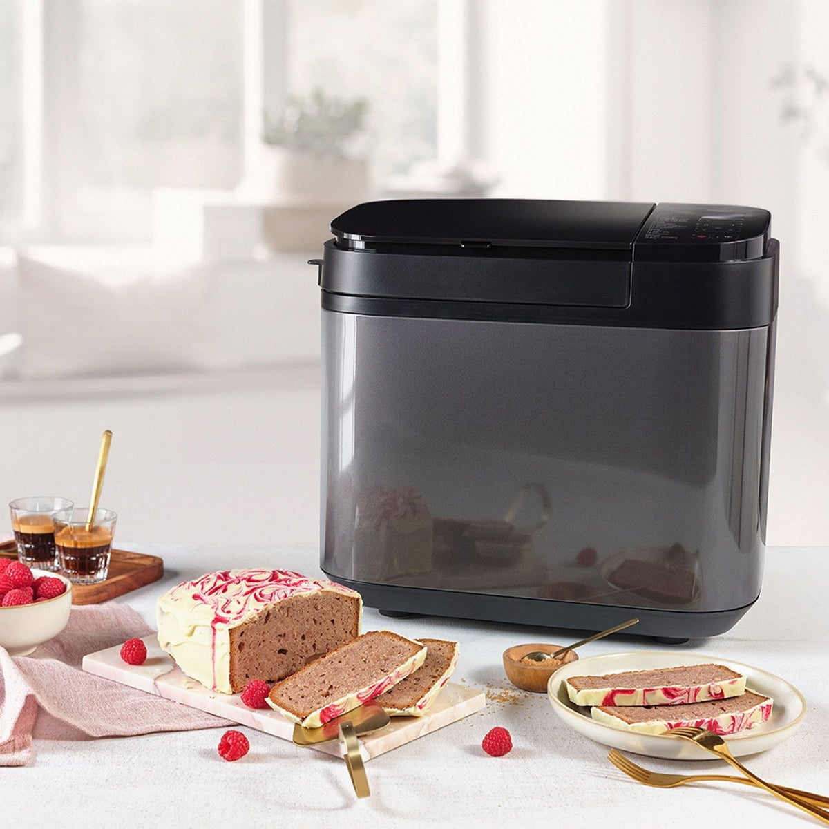 Panasonic Gunmetal Grey Automatic Bread Maker SD-YR2540HXC