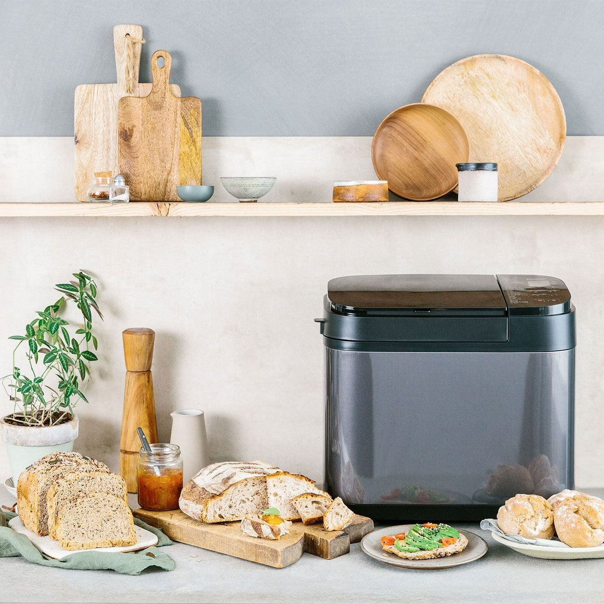 Panasonic Gunmetal Grey Automatic Bread Maker SD-YR2540HXC