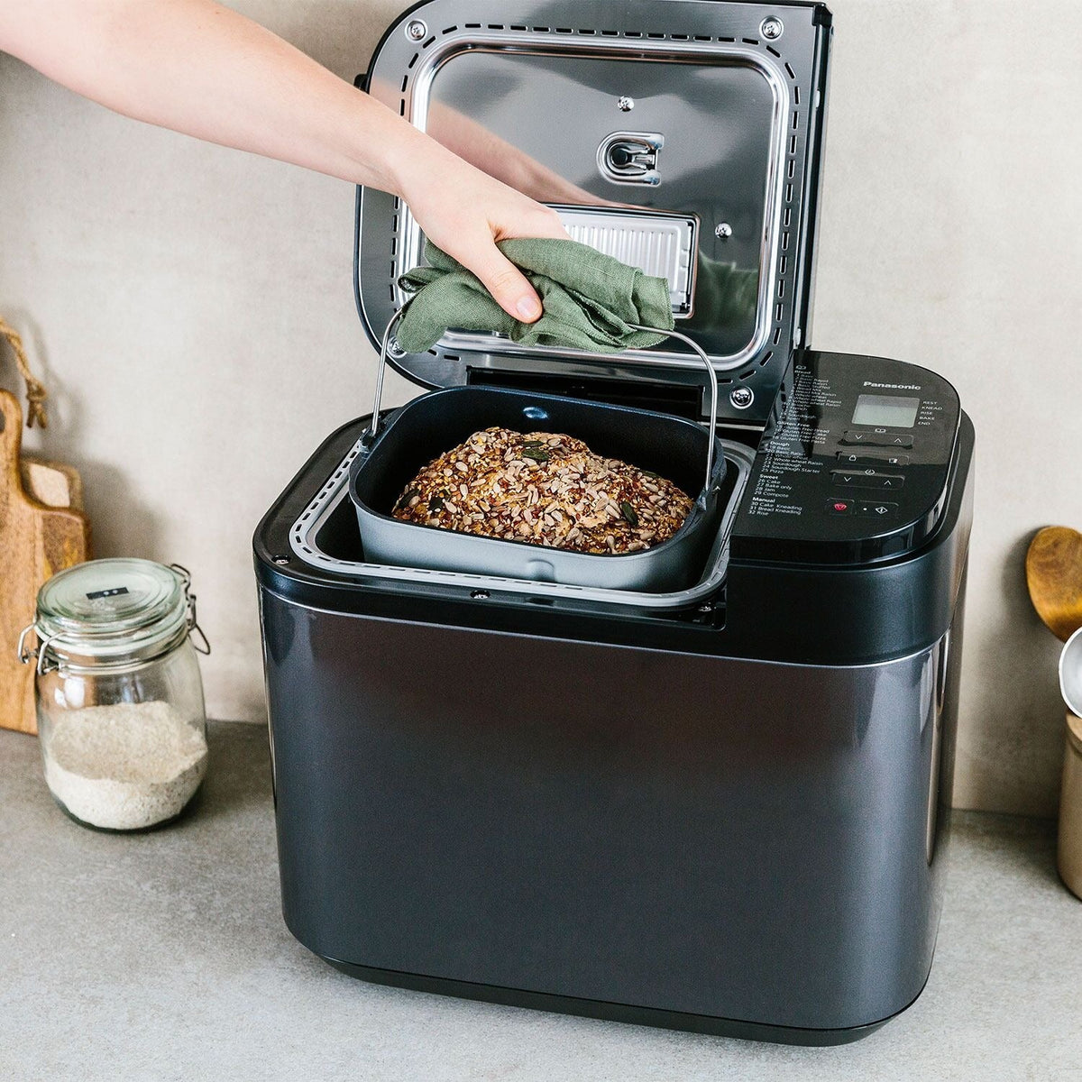 Panasonic Gunmetal Grey Automatic Bread Maker SD-YR2540HXC