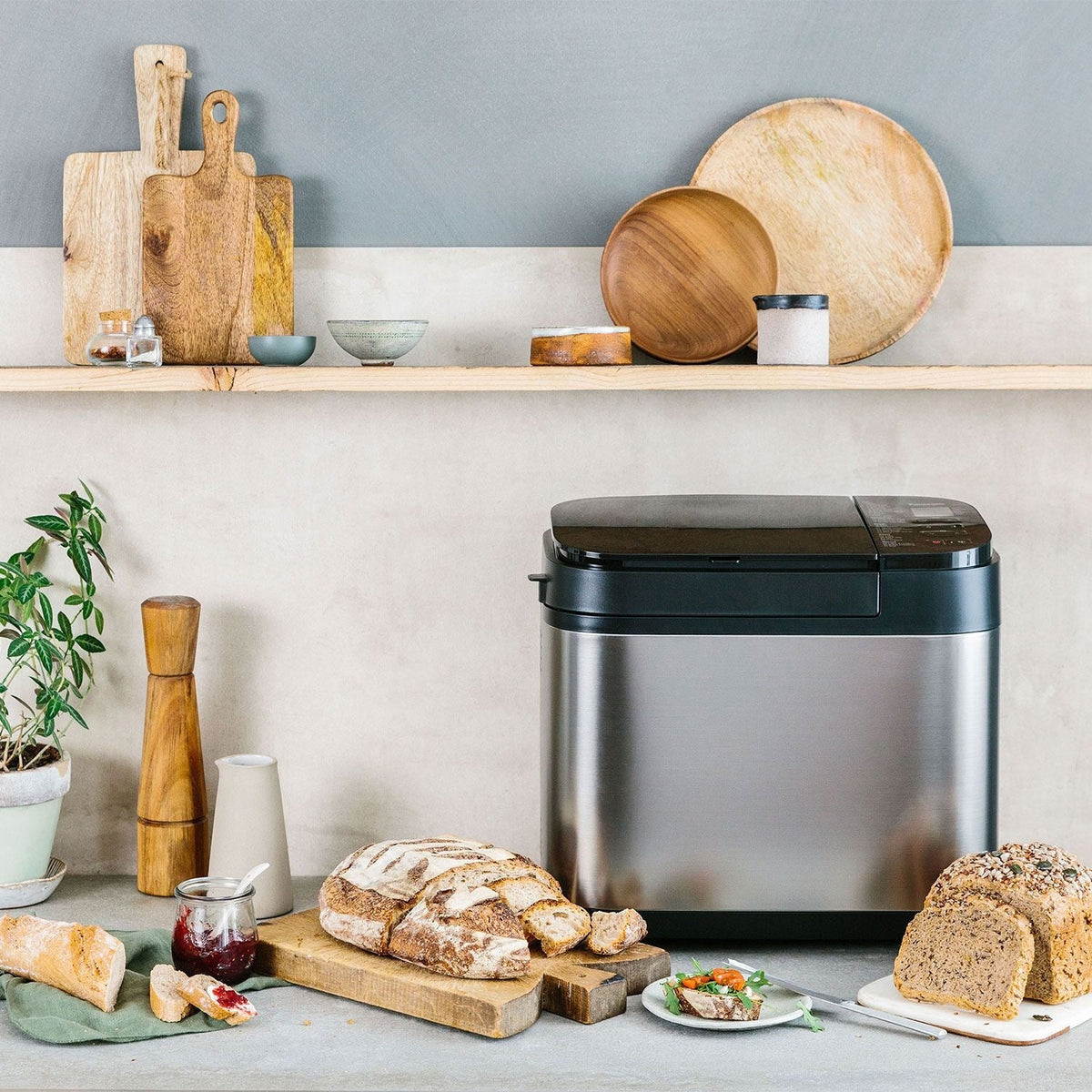 Panasonic Silver Automatic Bread Maker SD-YR2550SXC