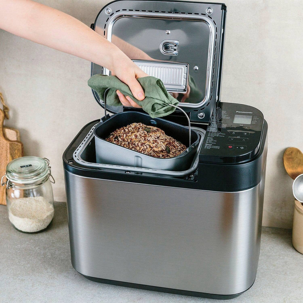 Panasonic Silver Automatic Bread Maker SD-YR2550SXC