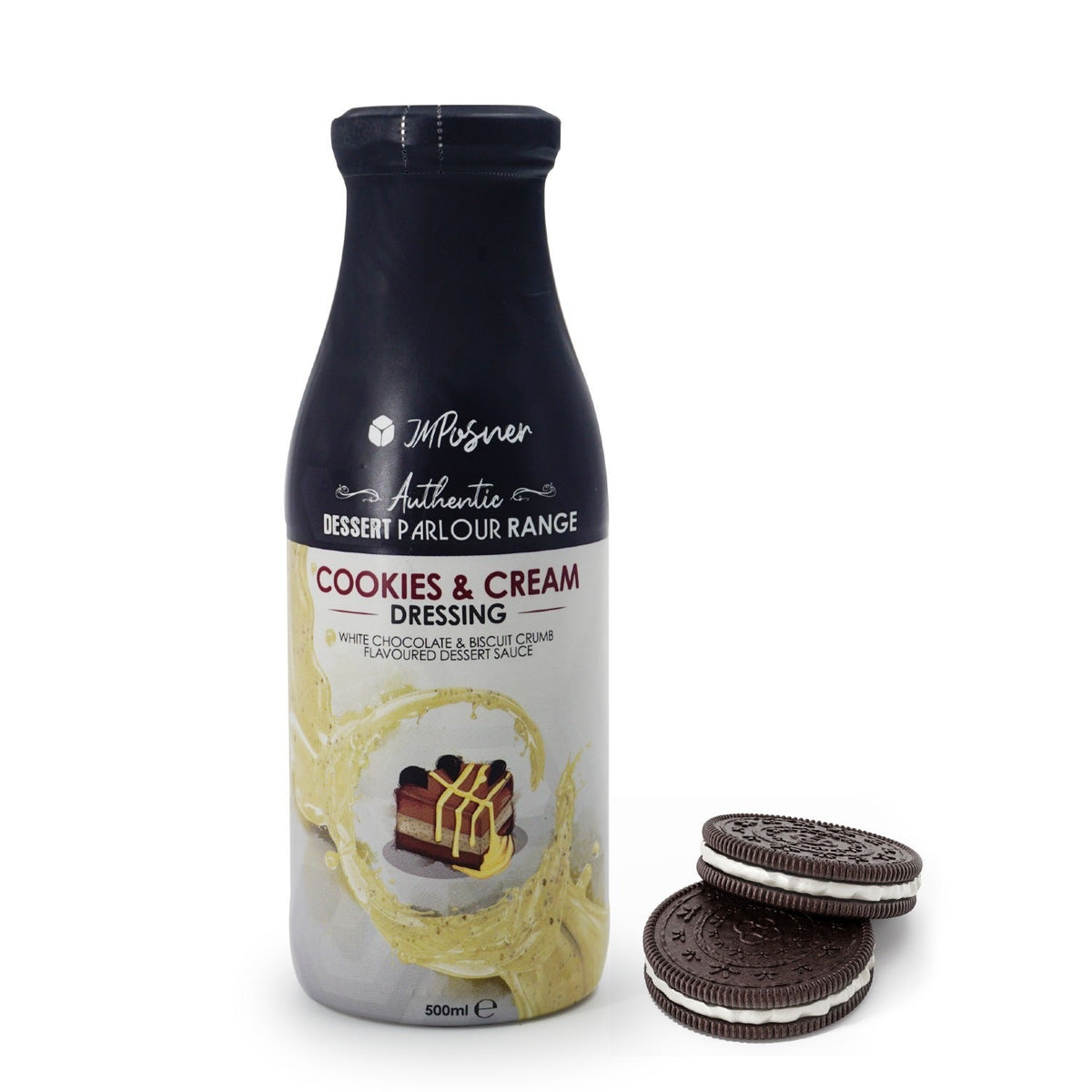 Cookies & Cream Dressing Flavoured Dessert Sauce 500ml