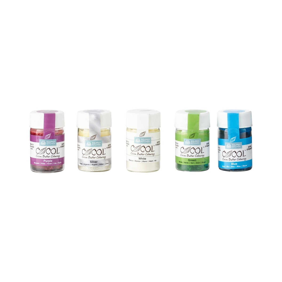 Cocol Cool Hues Chocolate Colouring Kit – Set of 5