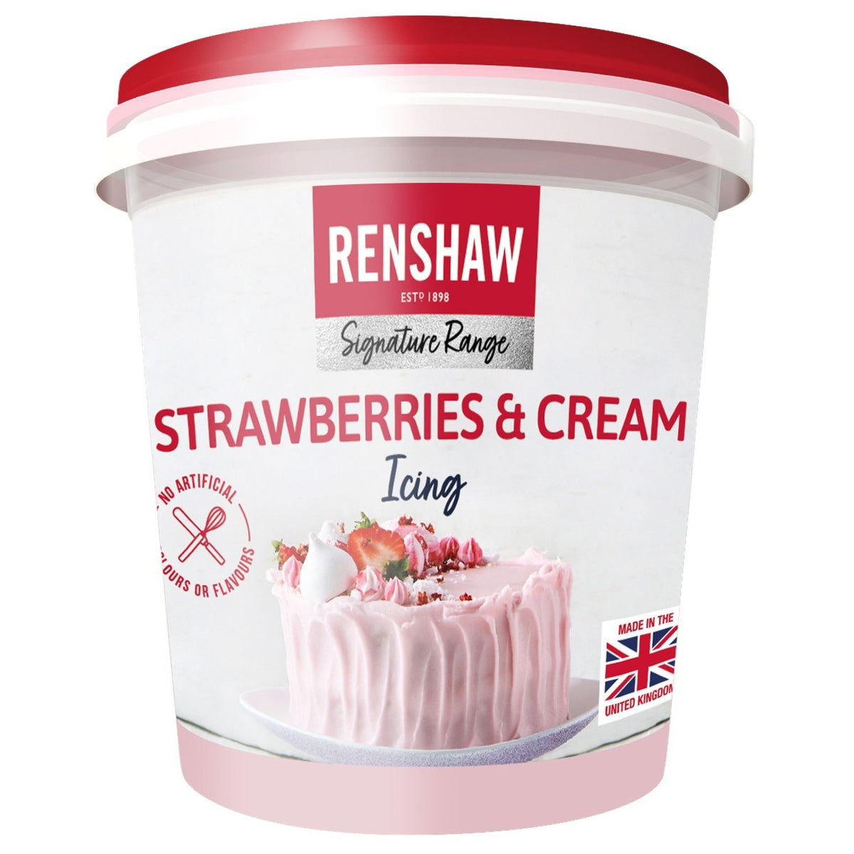 Renshaw Strawberries & Cream Frosting 400g