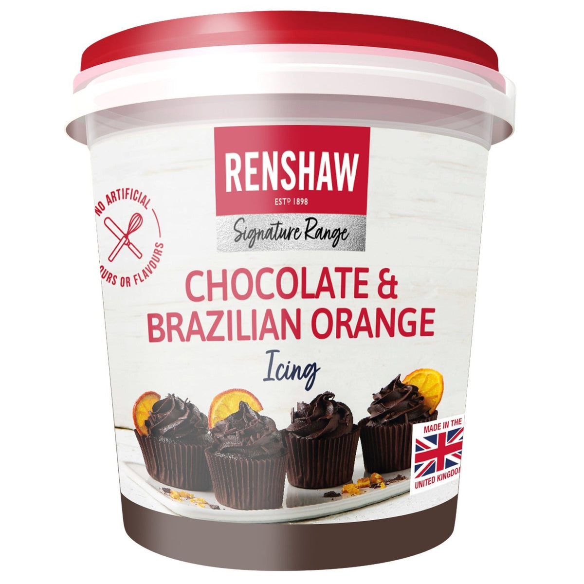 Renshaw Chocolate & Orange Frosting 400g