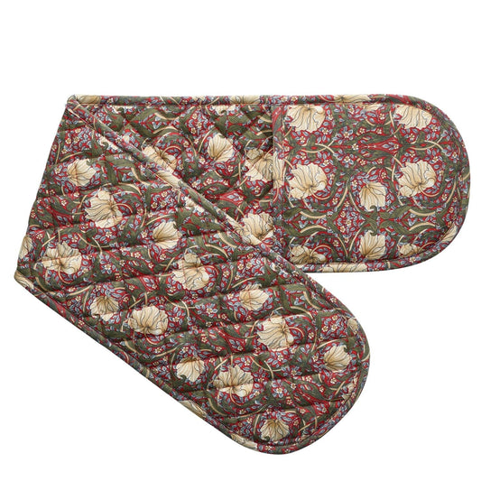 William Morris Pimpernel Double Oven Gloves