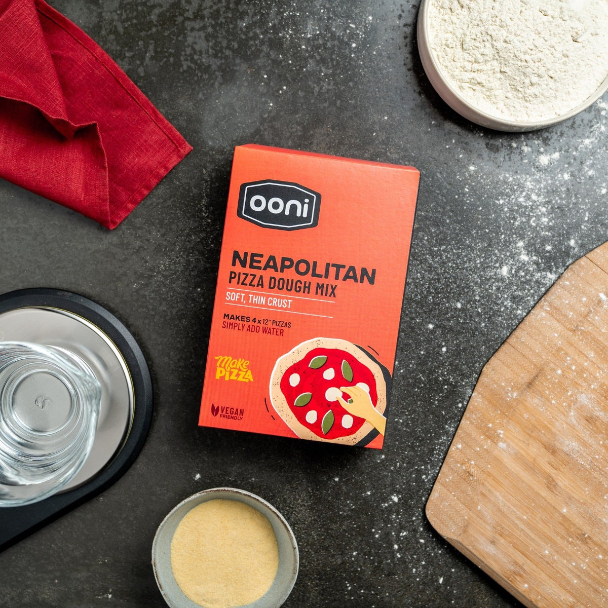 Ooni Neapolitan Pizza Dough Mix 725g.