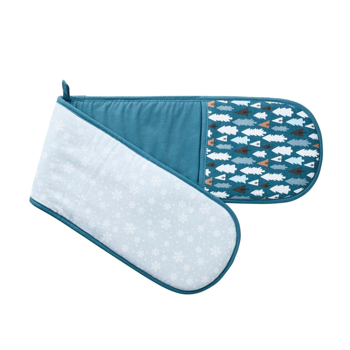 Alpine Forest Double Oven Gloves
