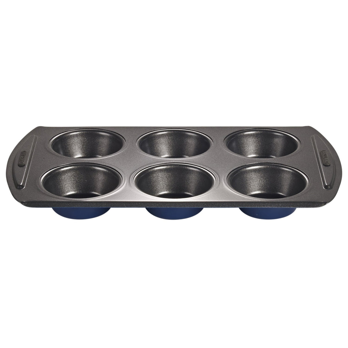 Lakeland Blue 6 Hole Deep Bun Tin